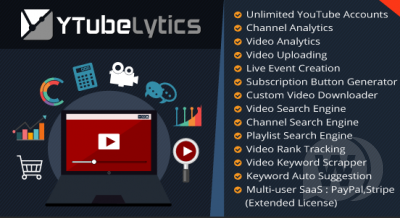 YTubeLytics v1.1 - Youtube аналитика и маркетинг