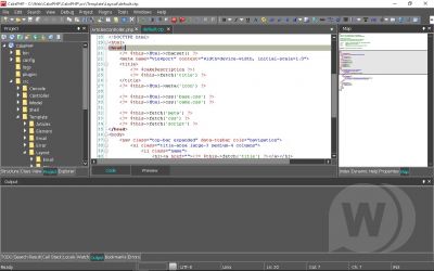 Бесплатный PHP, HTML, CSS и JavaScript редактор - CodeLobster IDE