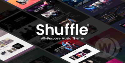 Shuffle v1.4 - музыкальный шаблон WordPress