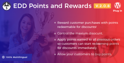 Easy Digital Download Points and Rewards v2.1.8