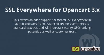 Force SSL Everywhere + Full Site HTTPS Opencart 3