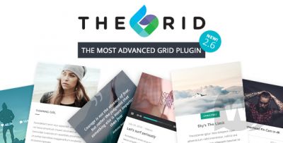 The Grid v2.7.8 NULLED - посты сеткой WordPress