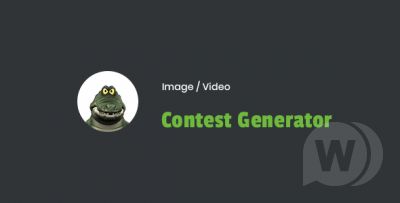 Image / Video Contest Generator - генератор конкурсов WordPress