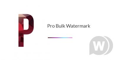 Pro Bulk Watermark v2.0 - водяной знак для WordPress