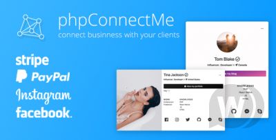 phpConnectMe v1.3.3 - кастомизация социальных профилей