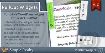 PullOut Widgets v2.9.4 - виджеты для WordPress