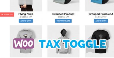 WooCommerce Tax Toggle v1.2.6 - цены WooCommerce с учетом налога