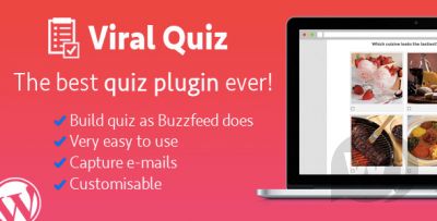 Wordpress Viral Quiz v4.02 - плагин викторин и тестов Wordpress