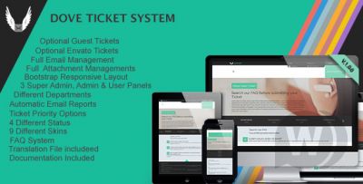 Dove Ticket System v2.0.0 - система управления тикетами