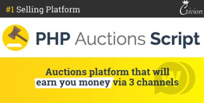 PHP Auctions Script v1.3 NULLED - скрипт аукциона