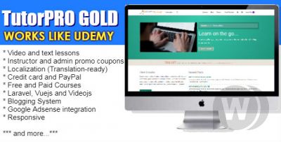 TutorPro GOLD v1.2.1 - скрипт онлайн курсов
