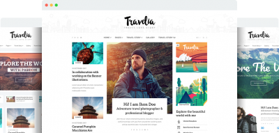 JS Travelia v1.2 - шаблон сайта о путешествиях Joomla