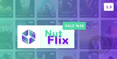 NutFlix v1.3 NULLED - скрипт сайта фильмов и телешоу