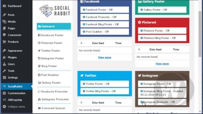 Social Rabbit v3.1.2 - №1 WordPress плагин для пользователей социальных сетей