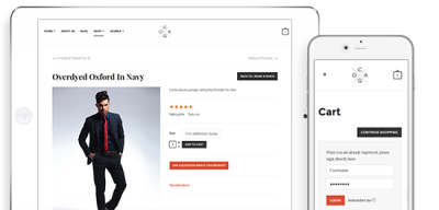 JA Cagox v1.1.1 - шаблон интернет магазина одежды Joomla