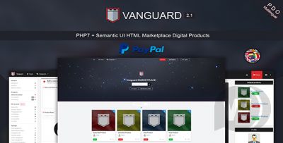 Vanguard v2.1 - скрипт магазина цифровых товаров