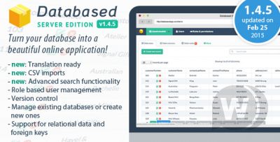 Database Application Platform v1.4.5 - платформа управления баз данных