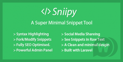 Sniipy - скрипт обмена кодом и текста