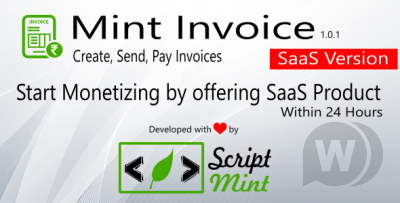 Mint Invoice SaaS Version v1.0.1 - система управления счетами