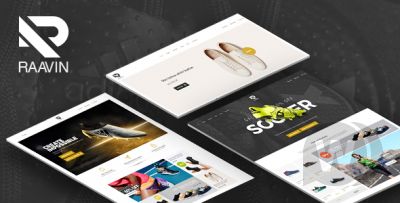 Raavin - шаблон интернет-магазина обуви для OpenCart 3