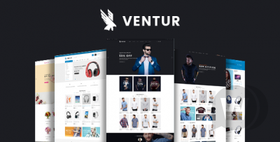 Ventur - шаблон интернет-магазина моды для OpenCart 3