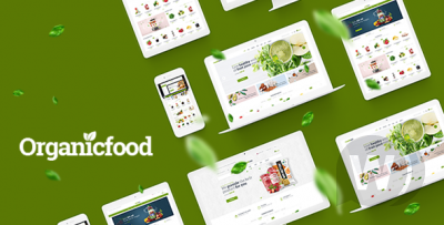 OrganicFood - шаблон интернет-магазина органической еды OpenCart 3