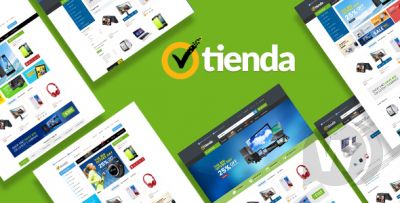 Tienda - шаблон интернет-магазина электроники OpenCart 3