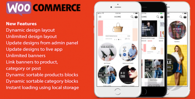 ionic 3 App for WooCommerce v8.0.1 - создайте мобильное приложение для электронной коммерции