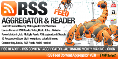 RSS Aggregator v3.8 - RSS граббер новостей