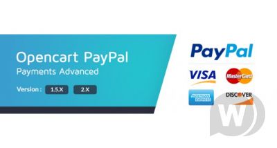 PayPal Payments Advanced Module - PayPal для OpenCart 2