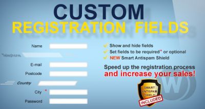 Custom Registration Fields - пользовательские поля регистрации OpenCart