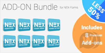 Add-on Bundle for NEX-Forms - премиум плагины для NEX-Forms