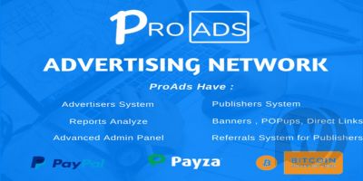 ProAds v2.6.0 - скрипт рекламной сети