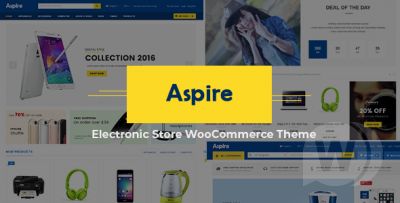 Aspire v4.4 - многоцелевой WordPress шаблон WooCommerce