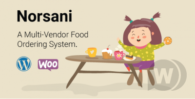 Norsani v2.0 - система заказа продуктов питания WordPress