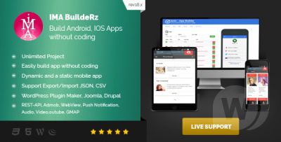 Ionic Mobile App builder v18.12.10 NULLED