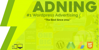 Adning Advertising v1.6.1 NULLED - менеджер рекламы для WordPress