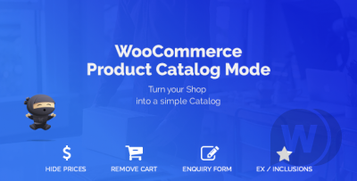WooCommerce Product Catalog Mode v1.8.4 - режим каталога WooCommerce