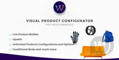 Woocommerce Visual Products Configurator v5.6.4 - визуальный редактор продуктов WooCommerce