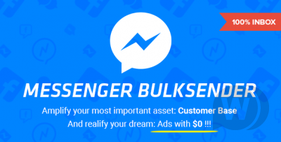 Facebook Messenger Bulksender v2.0.1 - рассылка в Facebook для WordPress