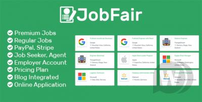 JobFair - скрипт биржи труда на Laravel