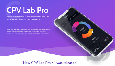 CPV Lab Pro v4.1 NULLED - инструмент для отслеживания
