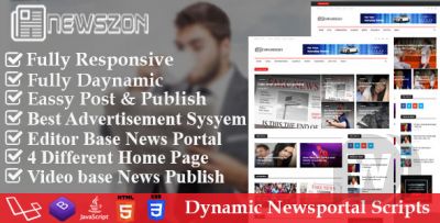 News Paper - скрипт новостного портала