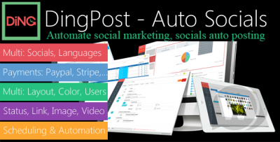 DingPost v1.3.4 - автопостинг в социальные сети