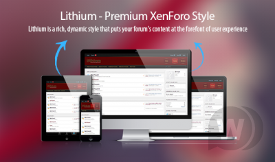 Lithium 2.0.10 - премиум стиль XenForo 2