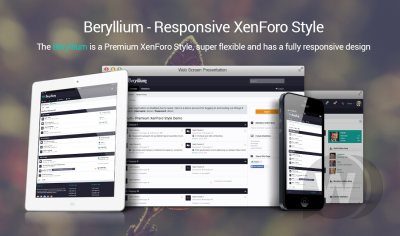 Beryllium 2.0.10 - премиум стиль XenForo 2