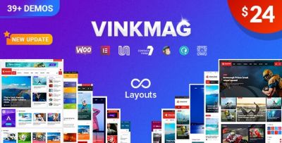 Vinkmag v4.0 - новостной премиум шаблон WordPress