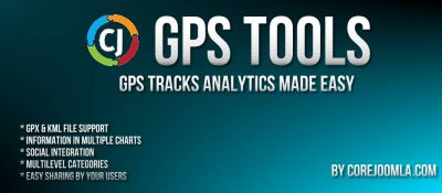GPS Tools v5.1.4 - компонент карт и треков для Joomla