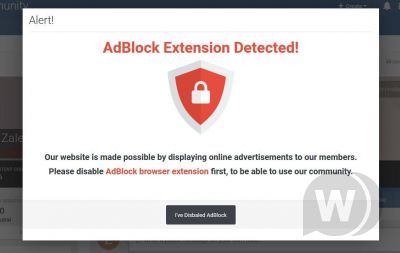 Enhanced AdBlock Blocker 2.0.7 - детектор AdBlock для IPS 4