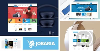 Jobaria v1.0.2 - технологическая тема для WooCommerce WordPress